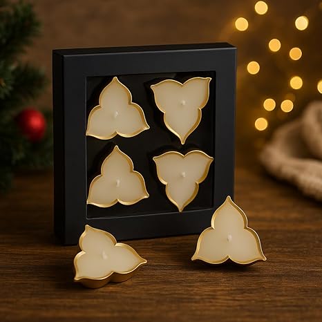 Scented Candles Box for Festival Gifts, Scented Candles Set of 4 ( TCMH495-1BOX)