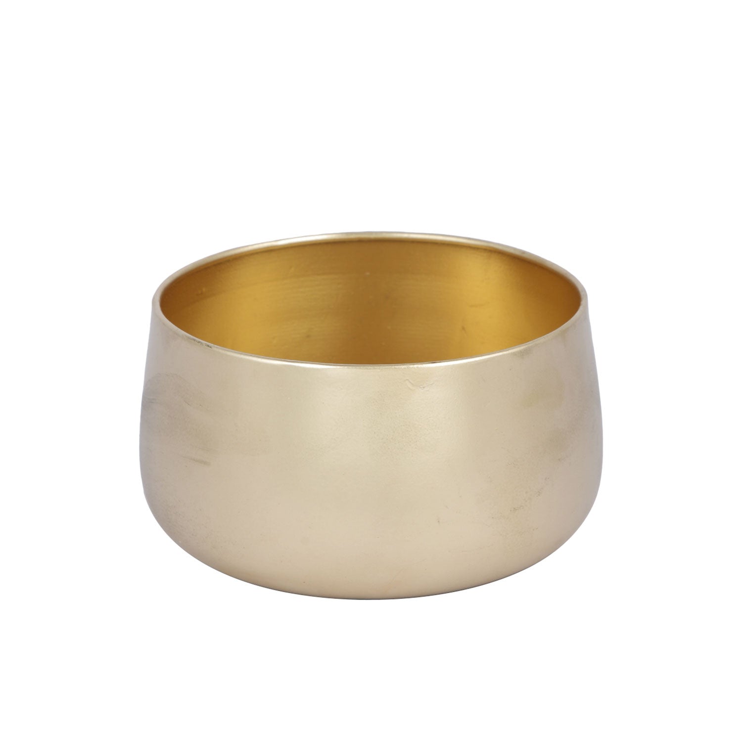 Metallic Golden Flower Vase Pot for Indoor DFMS470