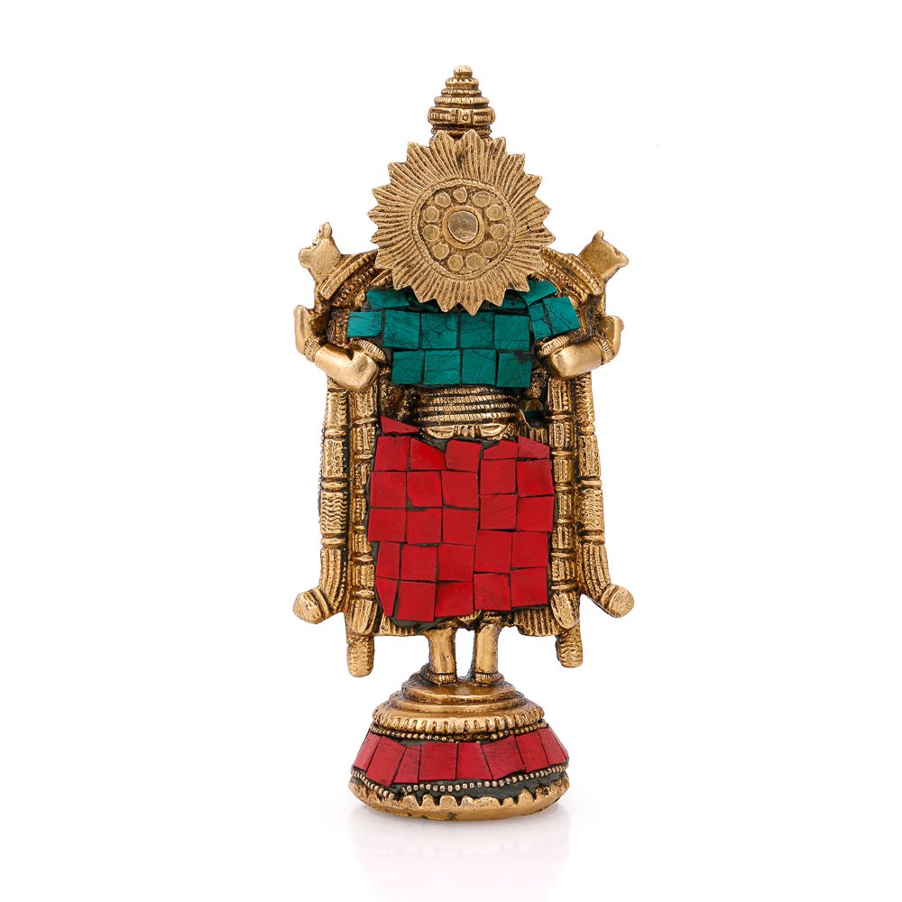 Brass Handmade Tirupati Balaji Statue