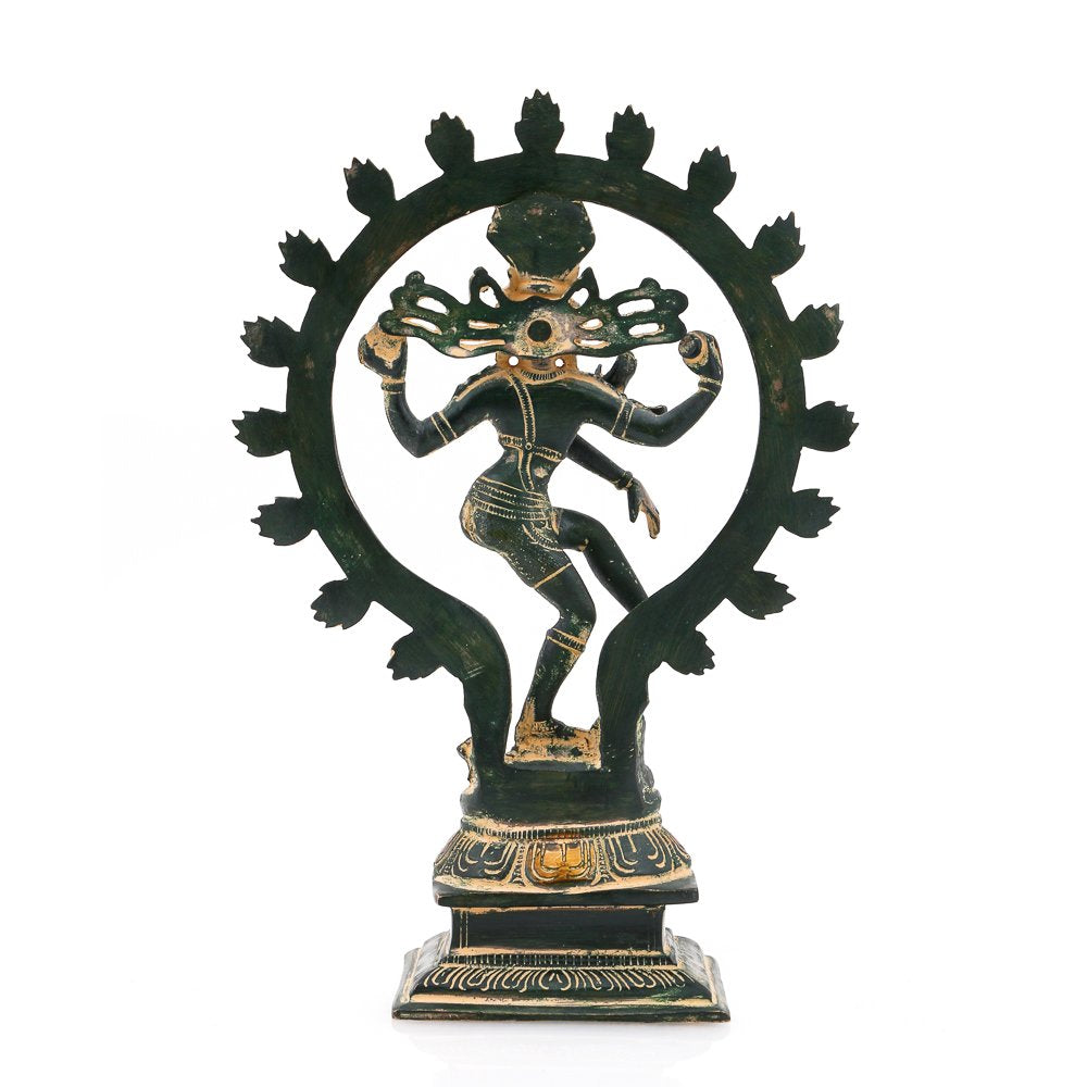 Brass Antique Nataraja Dancing Statue Shbs120