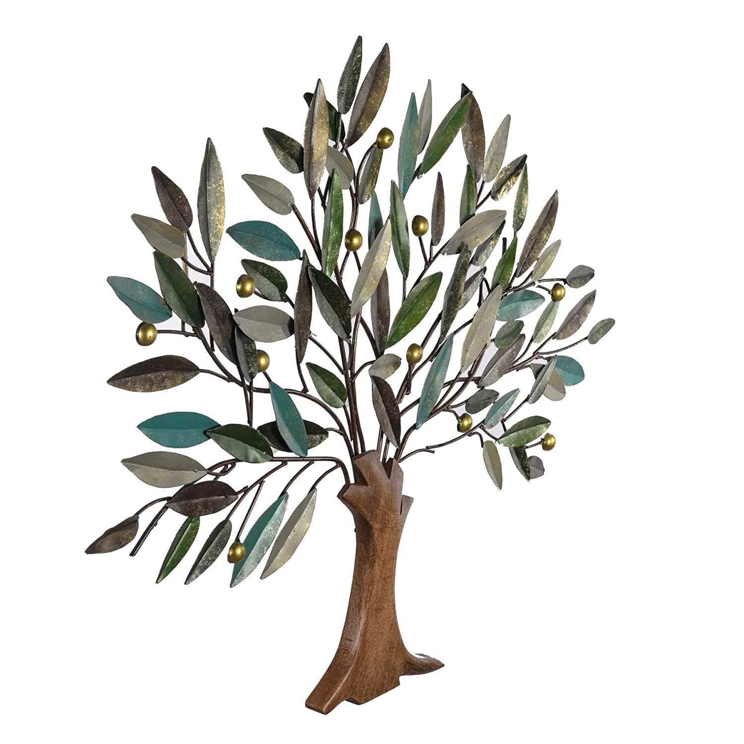 Metal Multicolor Tree Of Life Wall Hanging Showpiece