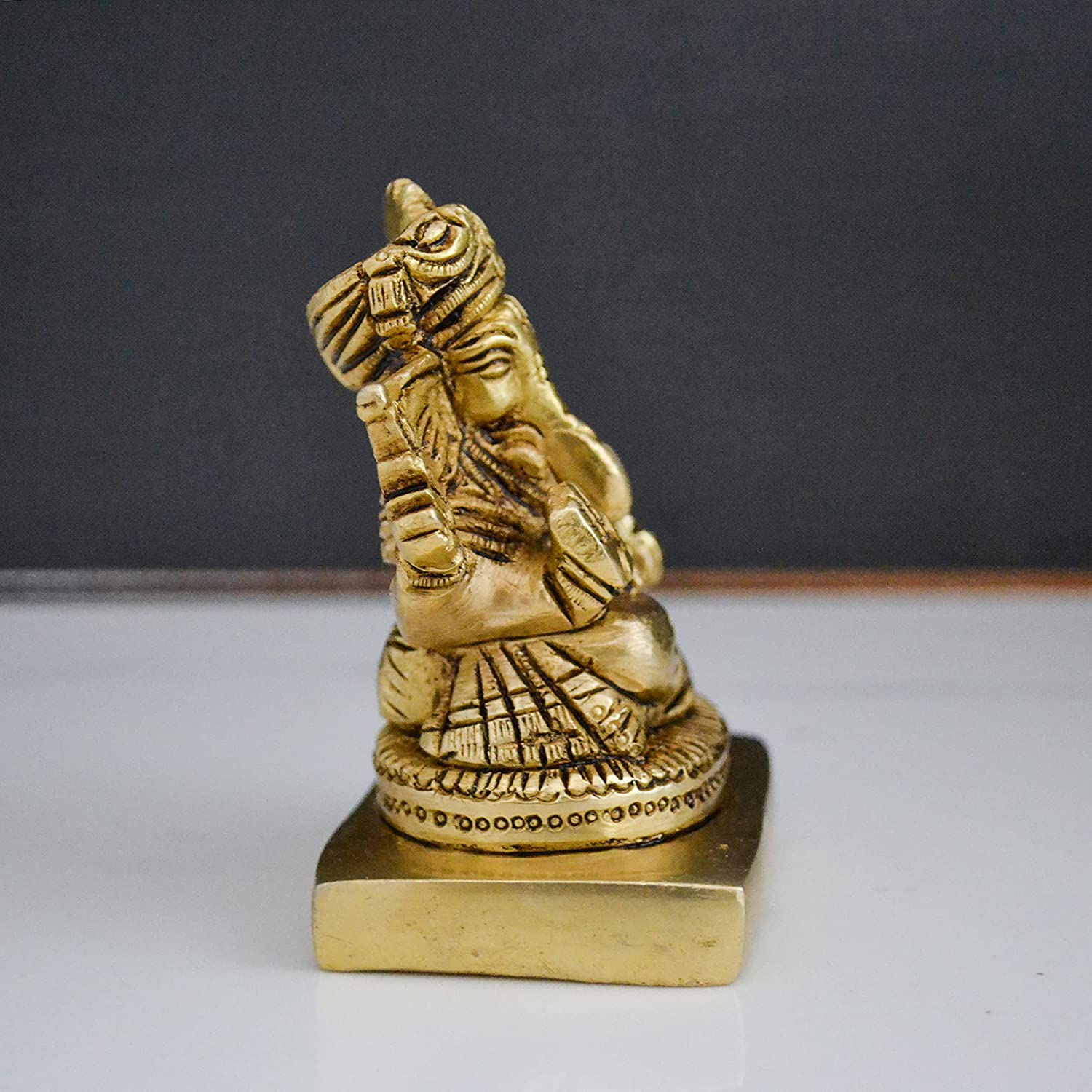 Brass Ganpati Idols Statue for Home Pooja