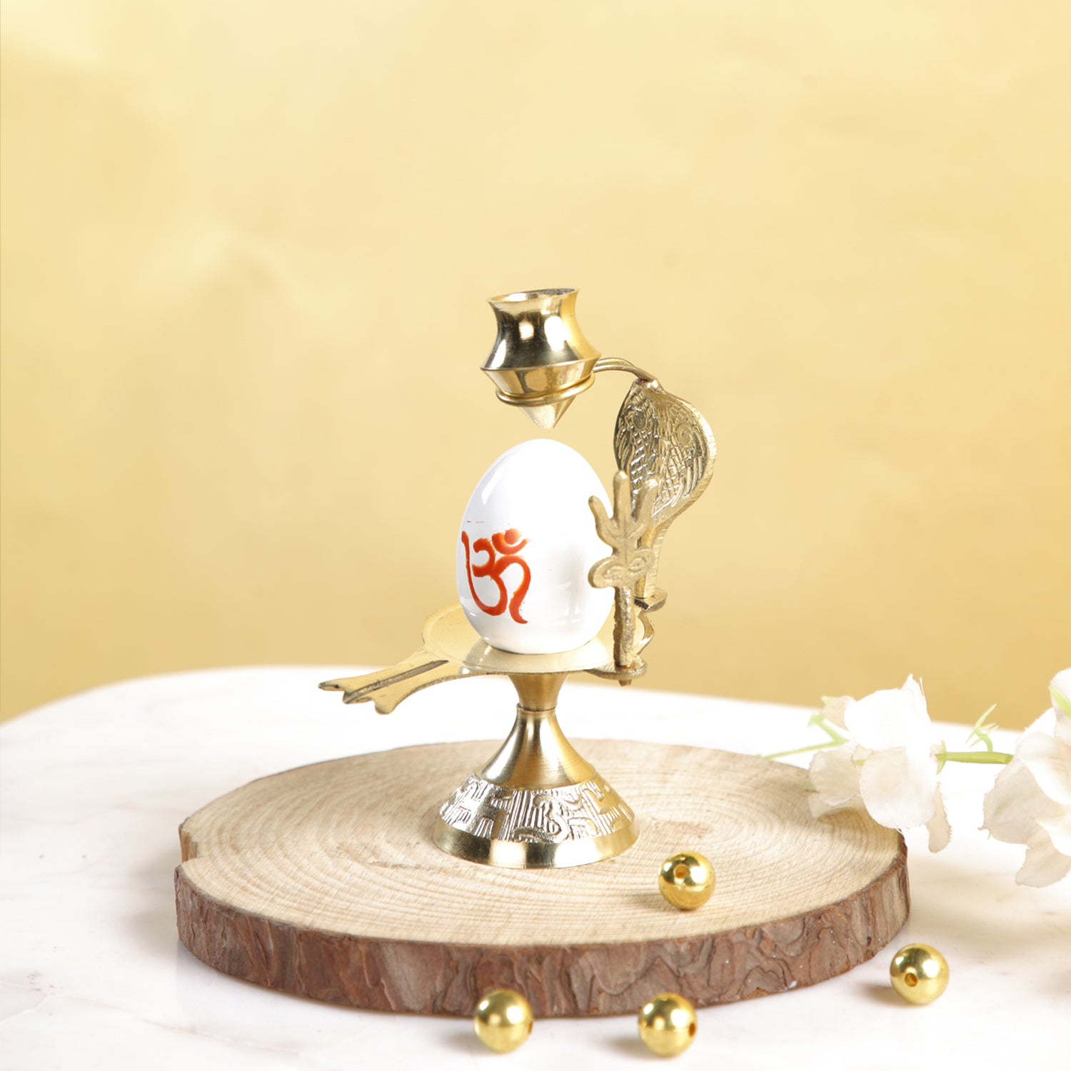 Brass Small Shivling For Puja & Gift