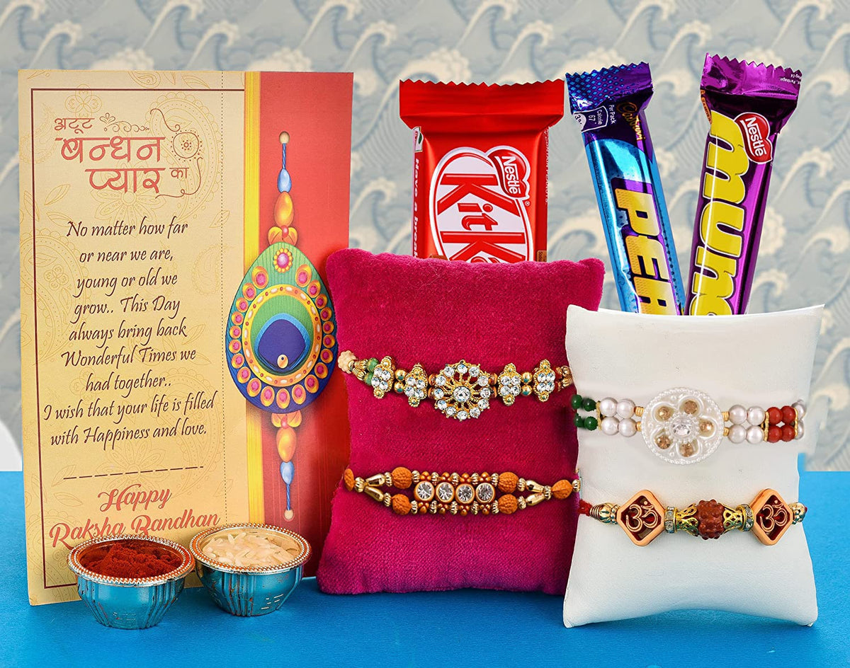Best Rakhi With Chocolate Online
