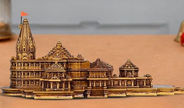 Ram Mandir Ayodhya model