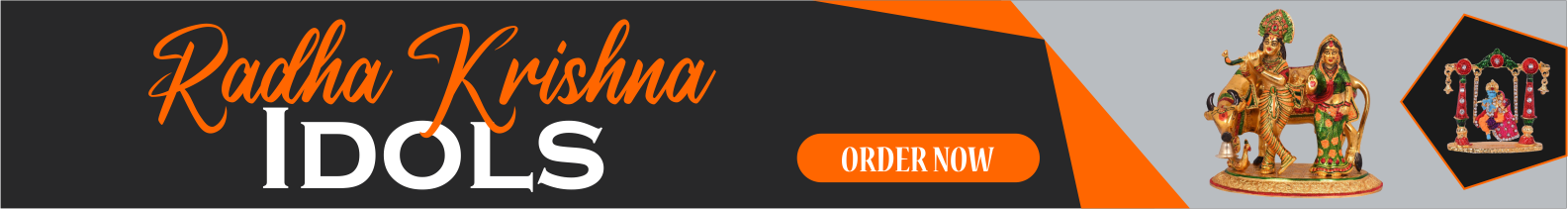 Radha Krishna Statues at Craftvatika