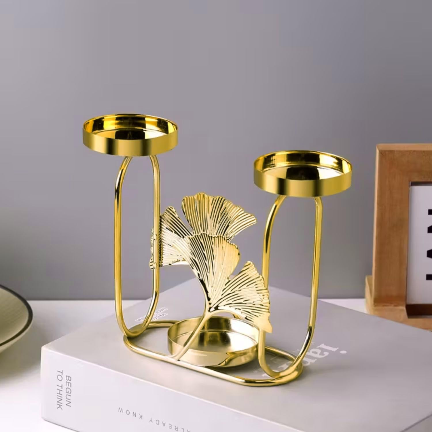 Pillar Candlestick Holder for Home Diwali Christmas Decorations ( TCMH487-1BOX )