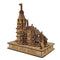 Ram Mandir Ayodhaya Model in Wooden with Light (4 Inch Height) RDBS116