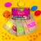 Holi Colours - 5 Natural & organic Holi Gulal Rang - 400g 5 Flavor × 80g