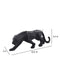 Geometric Polyresin Black Panther Decorative Showpiece