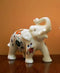 Marble Stone Sculpture Trunk up Elephant Decorative Statue