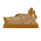 Resting Lord Buddha Brass Idol Statue