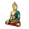 Brass Bhumisparash Astmangal Pose Buddha Idol Statue