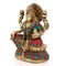 Brass Lakshmi Ganesh Idol Set Murti Statue 