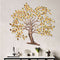 Metal Golden Tree of Life Decorative Wall Hanging