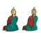 Pair Of Lord Buddha Brass Idol Showpiece