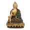 Brass Lord Buddha Idol Spiritual Statue 