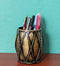 Iron Dholak Pen Stand Holder Showpiece