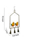 Metal Birds Wall Hanging with Bells Decorative Showpiece