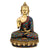 Brass Buddha Idol Sitting On Lotus Sculpture