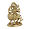 Goddess Durga Sherawali Maa Brass Idol Dbs117