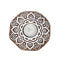 Wooden Block Round Shaped Tealight Holder Tcmh374