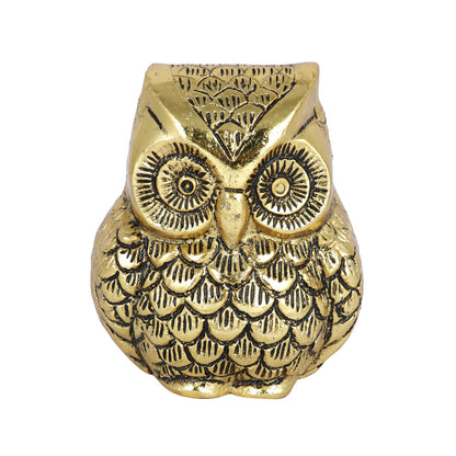 Owl metal showpiece DFMS447