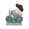 Couple on Cycle Resin Showpiece CPLMAS123