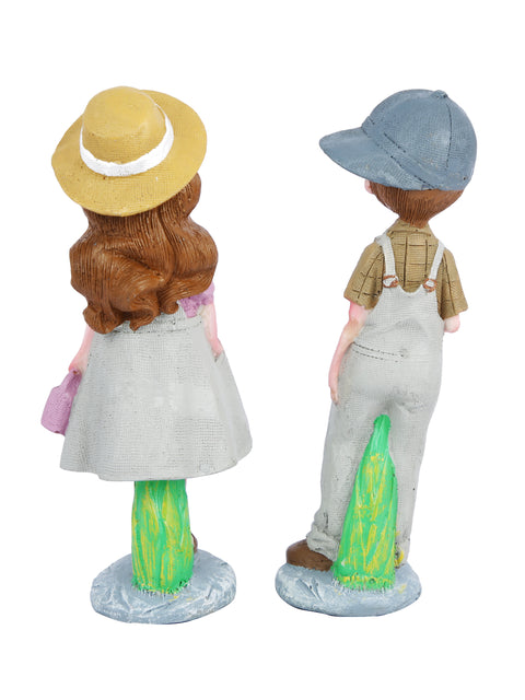 Standing Couple Resin Decorative Figurine CPLMAS114