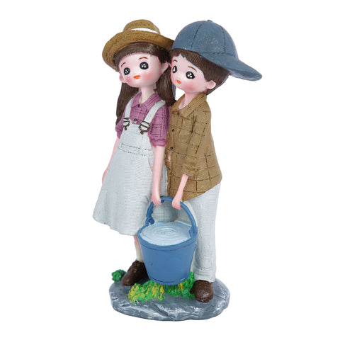 Couple Resin Showpiece for Home Decor CPLMAS124