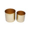 Metallic Gold Planter Pot Set of 2,DFMS469