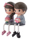 Romantic Love Couple Miniature Resin Showpiece