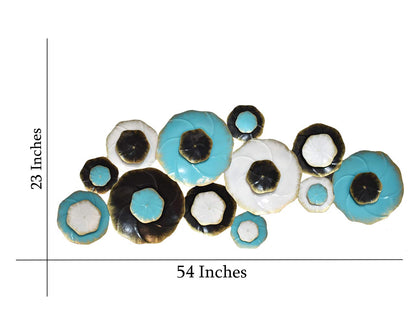 3D Flower Shaped Wall Hanging Showpiece