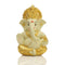 Gold Plated Terracotta Lord Ganpati Idol