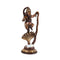 Brass Standing Dancing Ganesh On Snake Idol Murti Gbs184