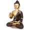 Brass Blessing Buddha Idol With Scared Kalash Statue