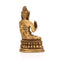 Brass Blessing Buddha Statue With Sacred Kalash Golden Finish Showpiece Bbs260