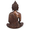 Tibet Antique Bhumisparsha Buddha Brass Statue