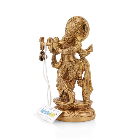 Brass Lord Krishna Idol Kbs120