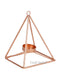 Geometric Triangle Metal Tealight Candle Holder Stand