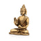 Brass Blessing Buddha Statue With Sacred Kalash Bbs261