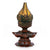 Brass Antique Lotus Flower Design Diya Oil Lamp Showpiece