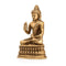 Brass Blessing Buddha Statue With Sacred Kalash Golden Finish Showpiece Bbs260