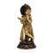 Brass Flute Playing Krishna Idol Kbs128