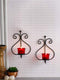 Metal Wall Mounted Candle Holder For Decoration Dfmw129-1