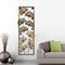 Metal Cut Leaf Frame Mounted Wall Hanging Showpiece Dfmw261