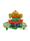 God Ganesha Statue With Decorative Diya Holder Stand