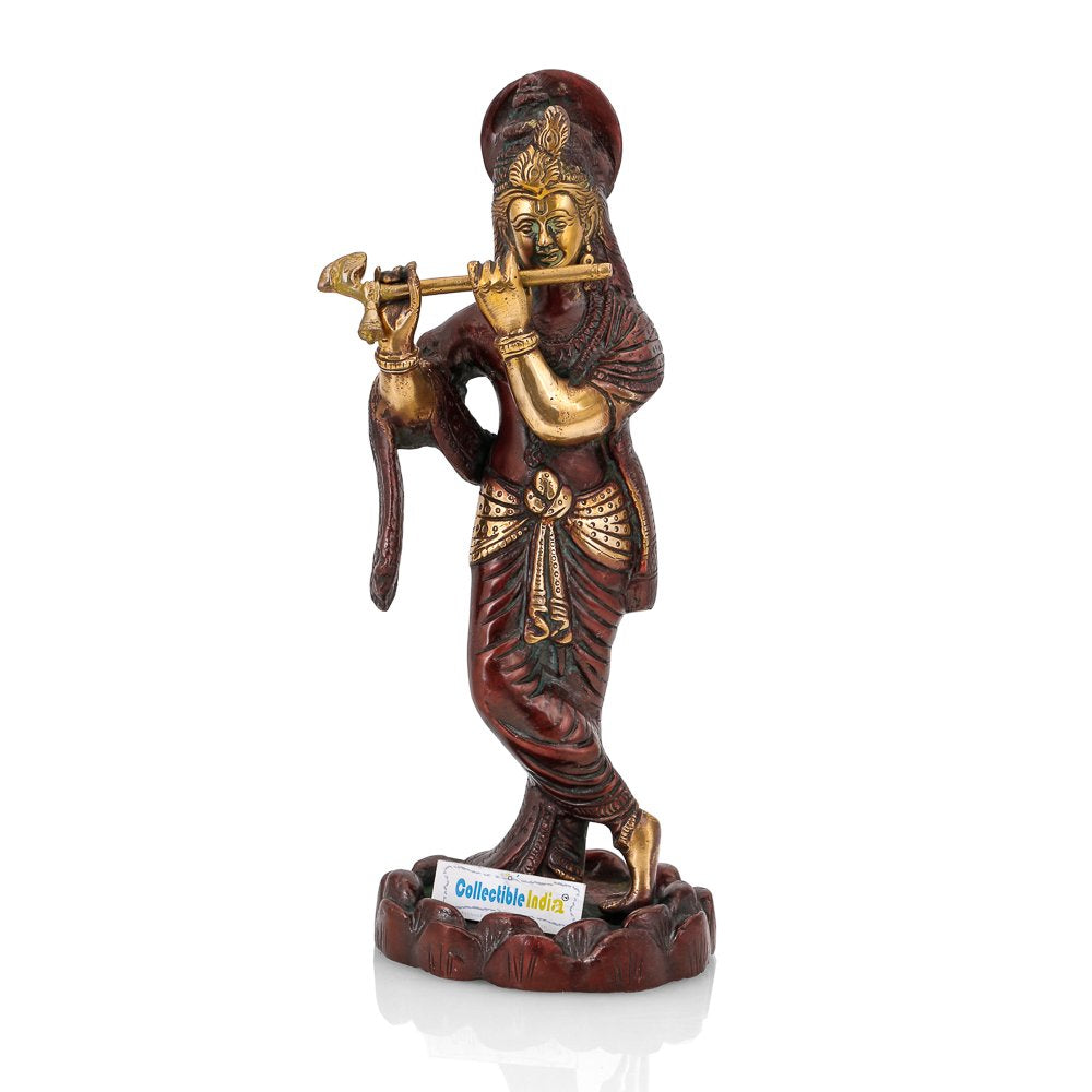Brass Krishna Statue Kbs118