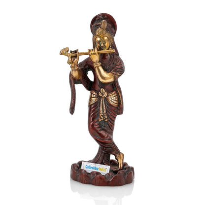 Brass Krishna Statue Kbs118