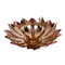 Metal Brass Diya Lotus Shape Kamal Deepak For Puja,Gift-Dfbs149-5 Inch